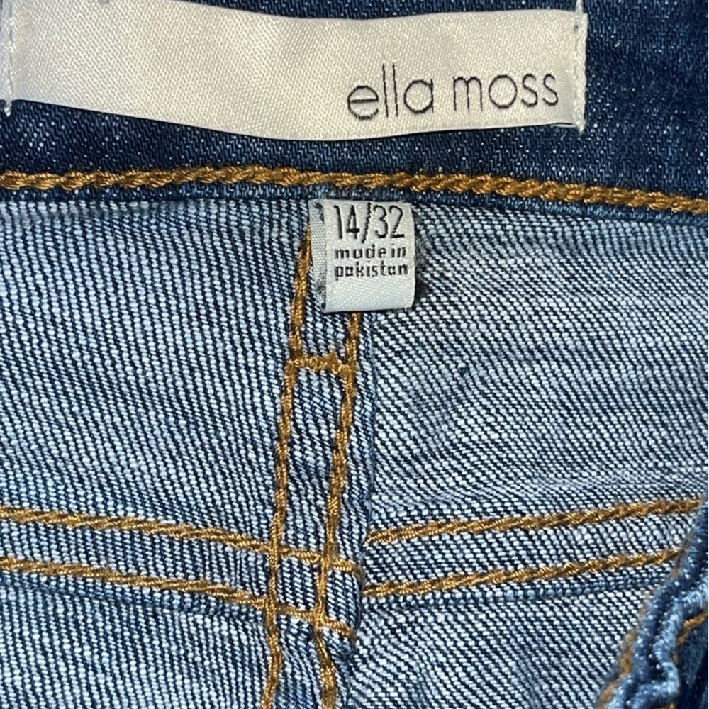 Ella Moss high waist straight leg jeans. Size 14 / 32 - Picture 9 of 13
